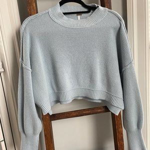 Free People Crop Pullover